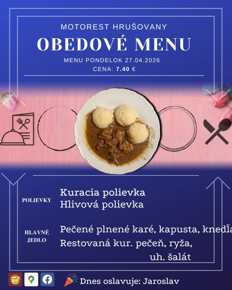Menu MTHrusovany 13