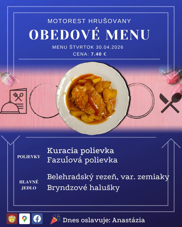 Menu MTHrusovany 16