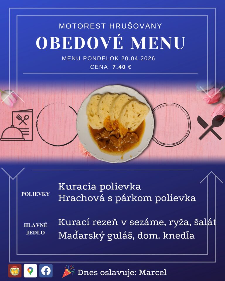 Menu MTHrusovany 9