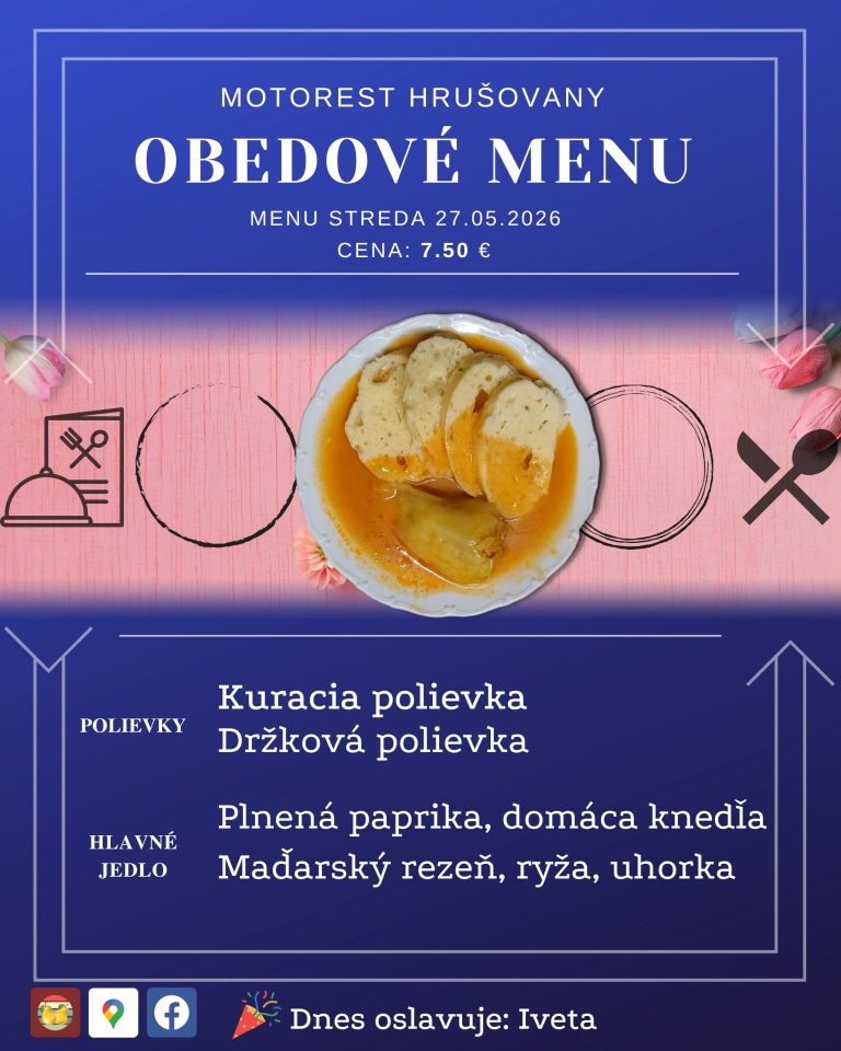 Menu MTHrusovany 1