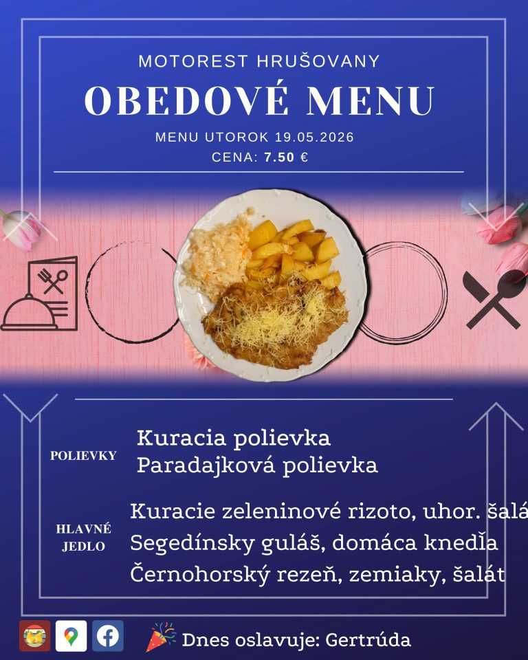 Menu MTHrusovany 28