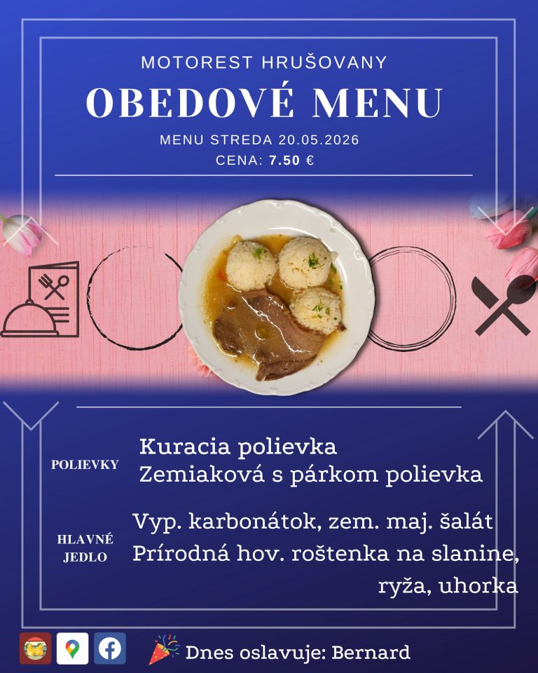 Menu MTHrusovany 29