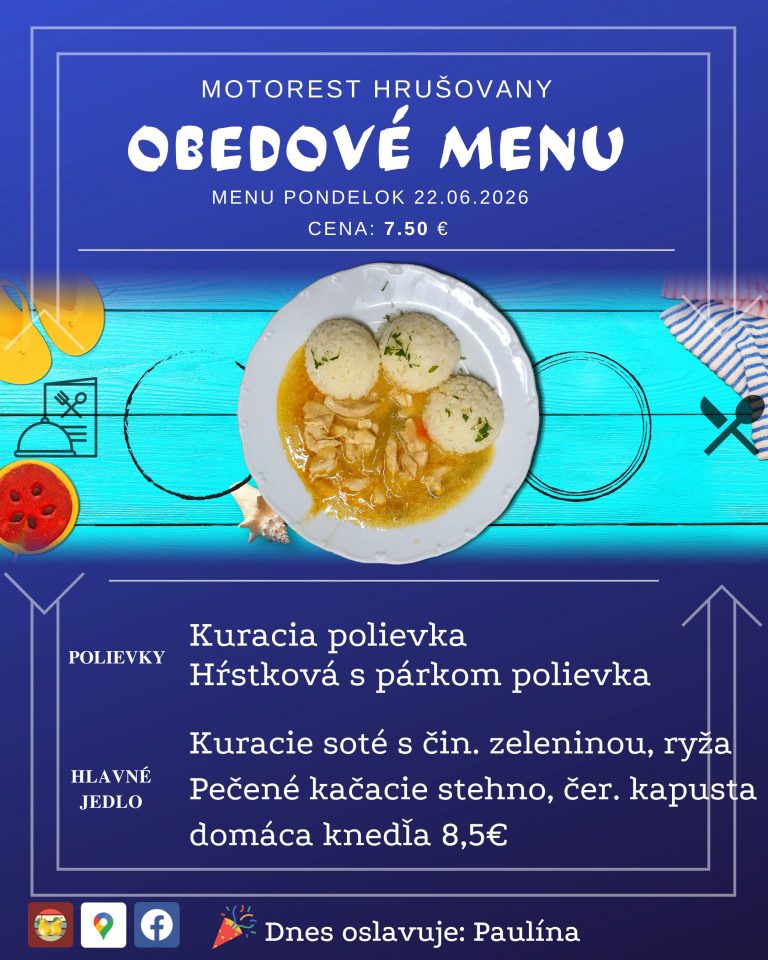 Menu MTHrusovany 18