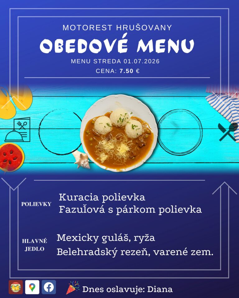 Menu MTHrusovany 25