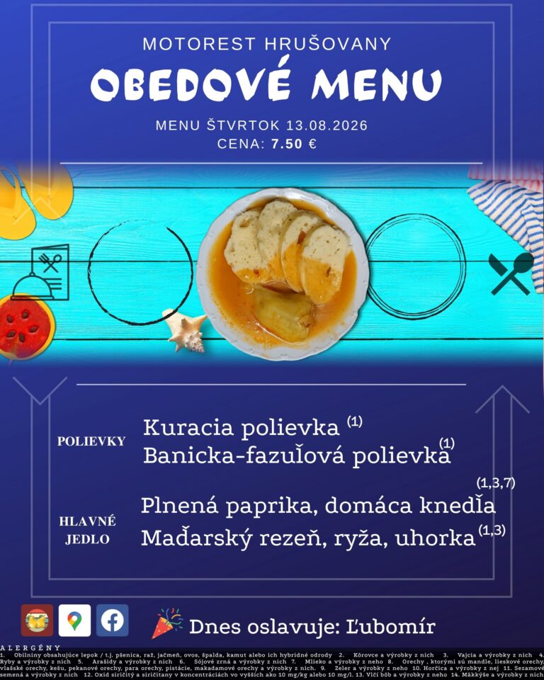 Menu MTHrusovany 56