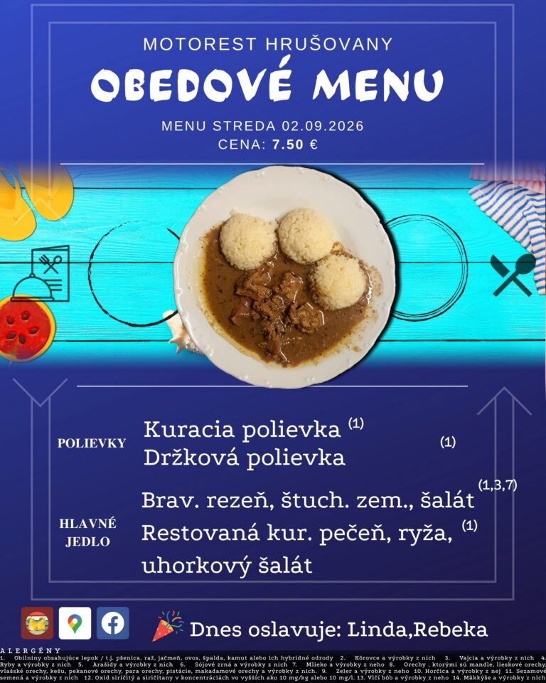 Menu MTHrusovany 69