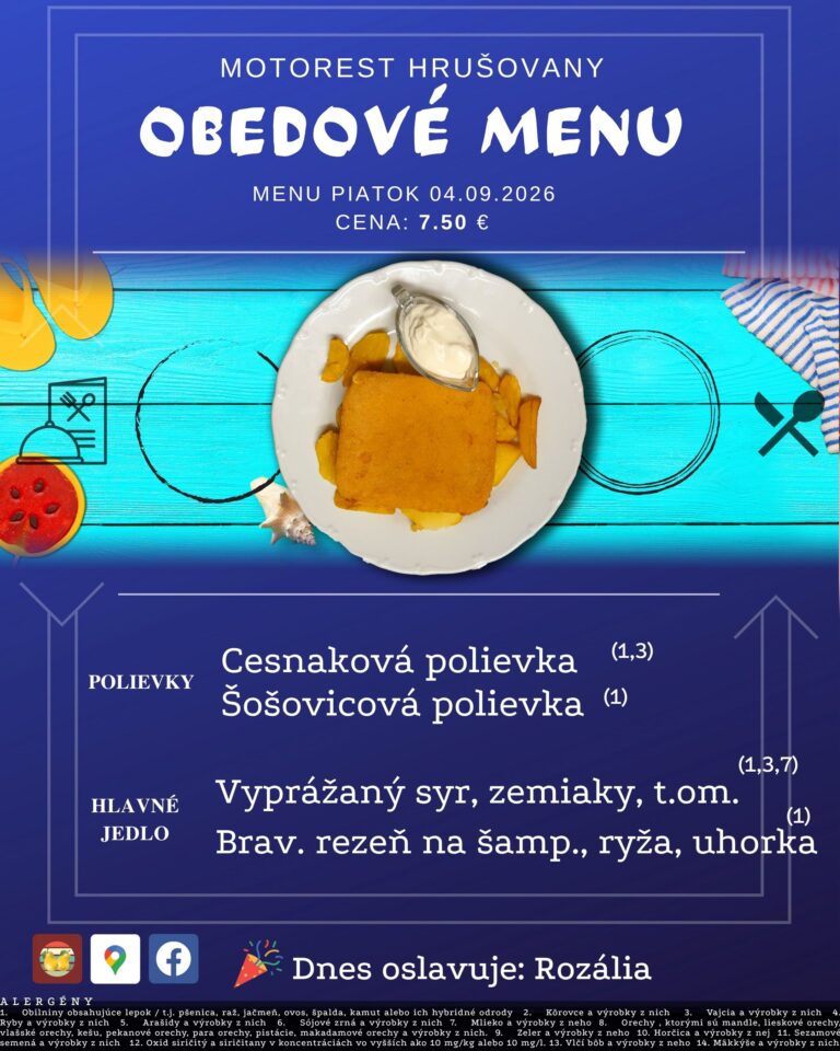 Menu MTHrusovany 71