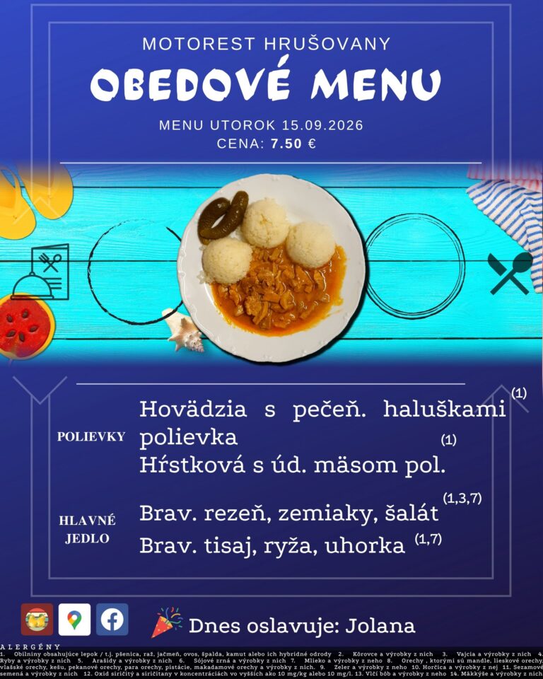 Menu MTHrusovany 78