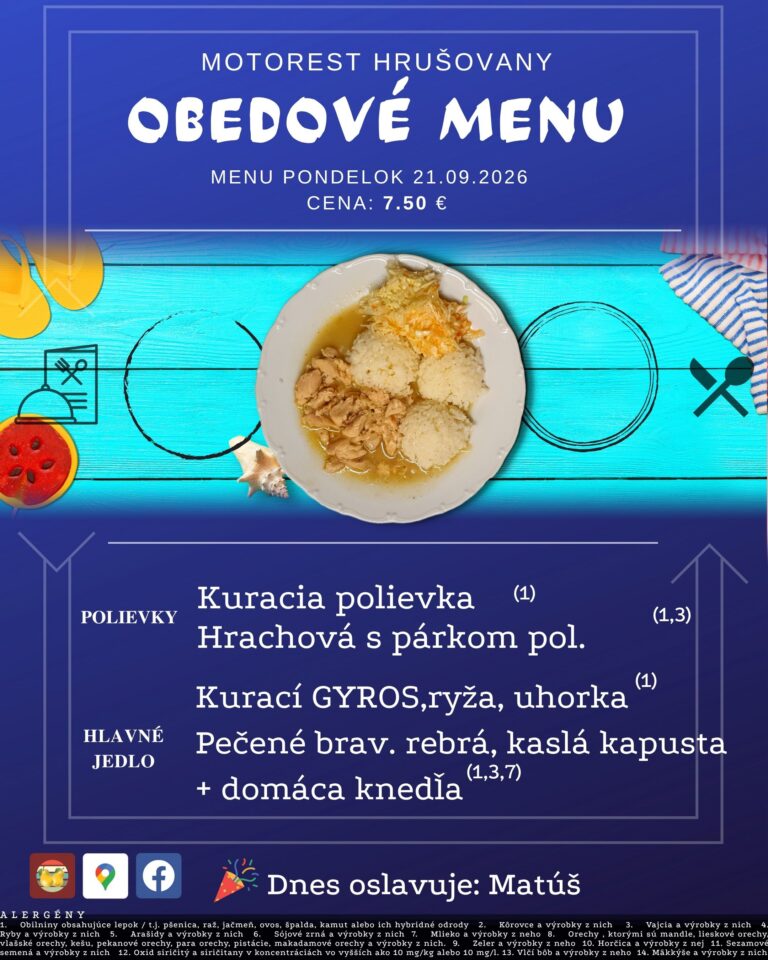 Menu MTHrusovany 82