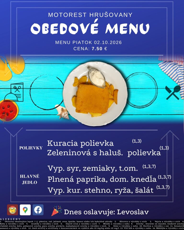 Menu MTHrusovany 91